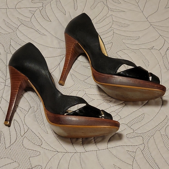 CATHY JEAN Brazilian black heels - Picture 4 of 7